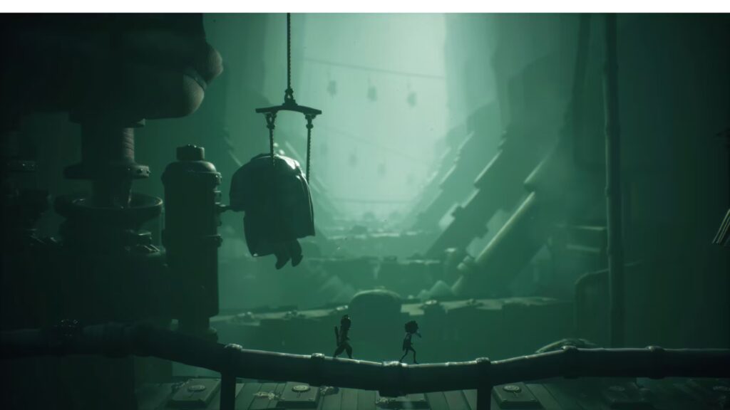 niebezpieczna droga nad przepaścią bohaterów little nightmares 3