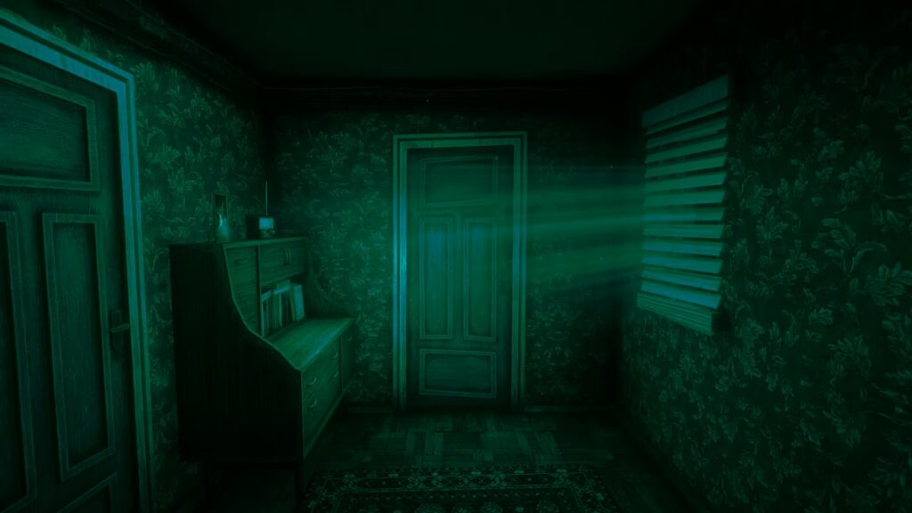 zdjęcie przedstawiające przedpokój w domu głównego bohatera no im not a human