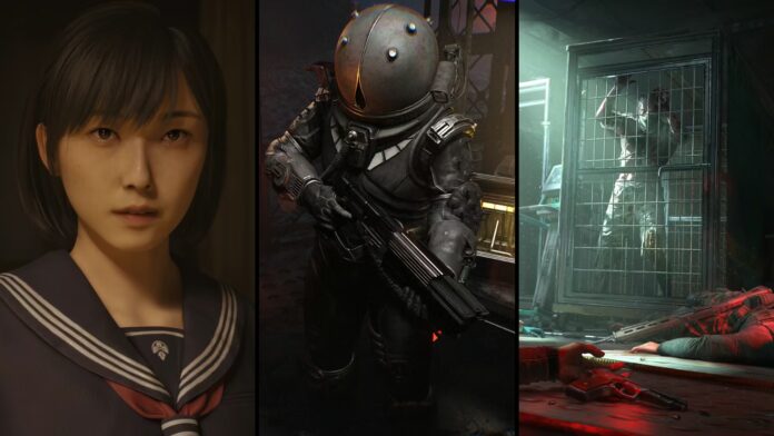 zastawienie gier silent hill f, coronos the new dawn oraz dying light the beast